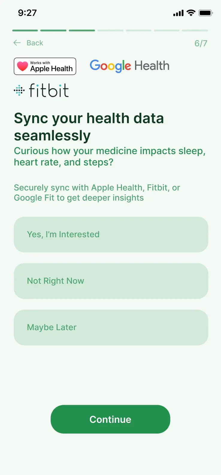 OnTracka — Connect health data