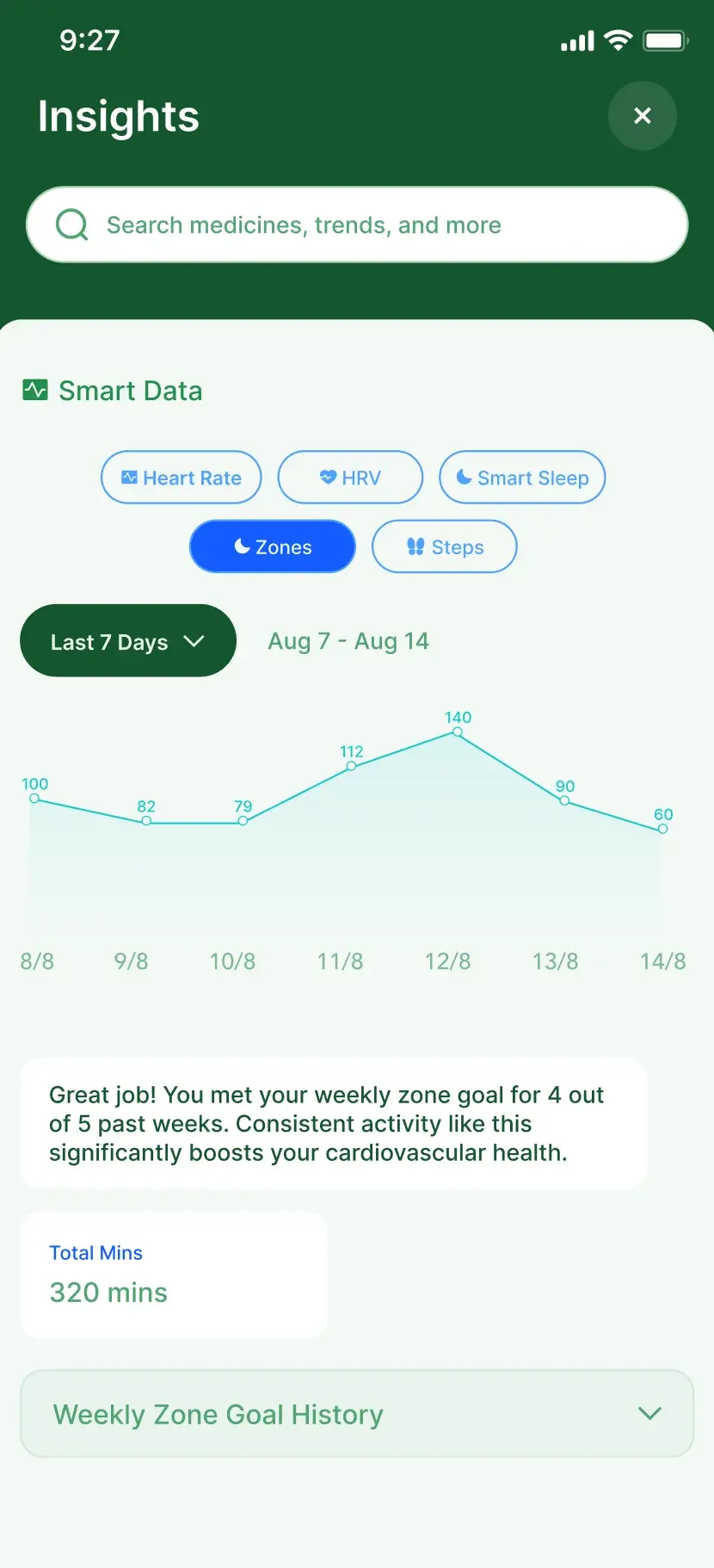OnTracka — Health insights