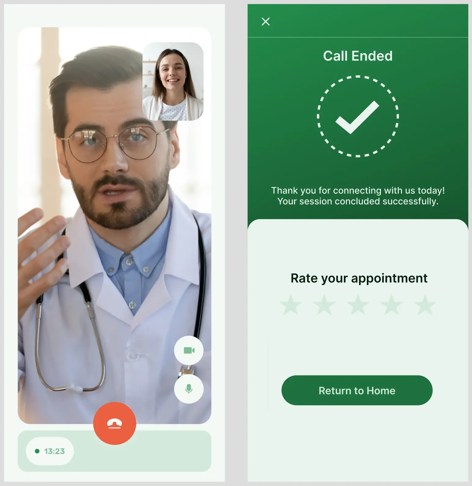 OnTracka — The same visit — participant side